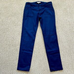 Navy 7 for all mankind ladies chino style trousers